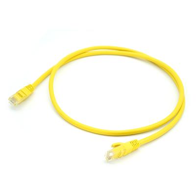 China High Quality Solid Copper PVC ETL/DELTA Approved Certified UTP Cat5e 3m Patch Cord With Clips for sale