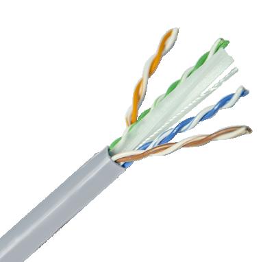 China Factory solid bare copper Ethernet Rj45 cable 23Awg cat6 cable utp solid cable for sale