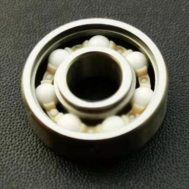 China 608 Rs 608 Zz Ceramic Ball Bearing Hybrid  GCr15 Races HIP ZrO2 en venta