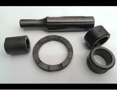 China SSiC Bushing Pressure Silicon Carbide Sliding Bearing with Ra0.4µm Surface for sale