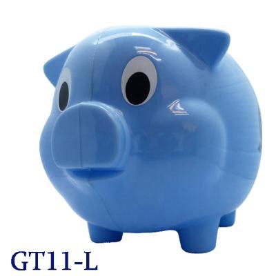 China Plastic Tailor Made Excellent Quality Pig Plastic Coin Bank For Banking Institution And Finacnial Promotion for sale