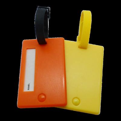 China Baggage Idenfiication Tag Holder Baggage Idenfiication Tag Holder Baggage Tag, Baggage ID Name Tag Tag With PVC Strap for sale