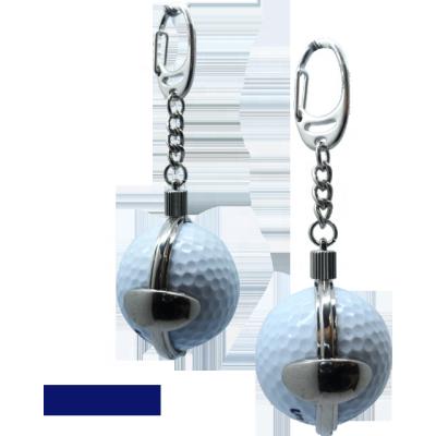 China Golf ball holder available with main golf ball hook holder available with OEM design good quality metal golf ball holder hook main chain for golfer for sale