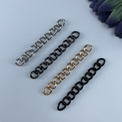 China Shiny Iron Zinc Alloy Brass Metal Plating Fancy Chain Necklace For Trimming And Coat Sewing Accessories AY7155 for sale