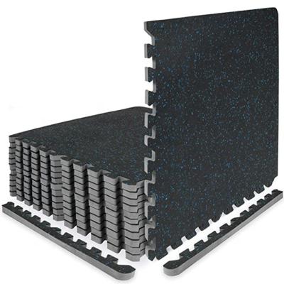 China Non-slip Exercise EPDM Mats Gym Flooring Mat Rubber EVA Foam Floor Flooring Tiles for sale