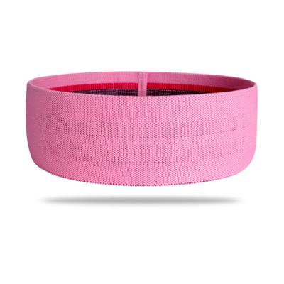 China Elactic Band Custom Printed Elastic Training Leg Resistance Exercise Band For Home Workout for sale