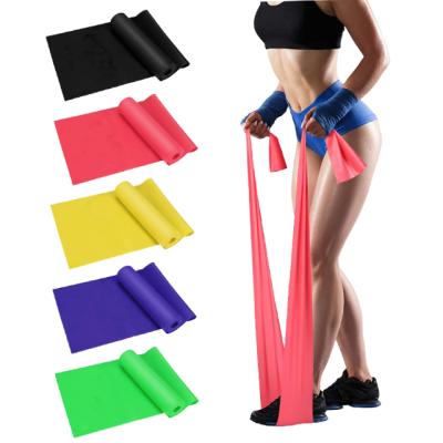 China Latex Sports Fitness Resistance Workout Loop Bands Fitness Body Exercise Yoga Elastic Bands for sale