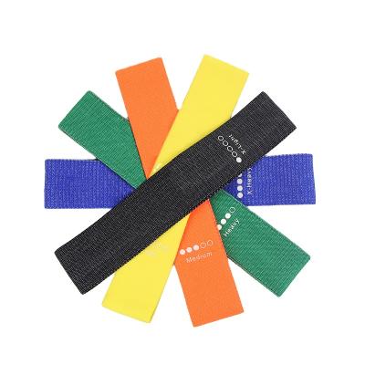 China Polyester Fabric Cotton and Latex Resistance Band Set Fitness Band Booty and Glutes Hip Circle for Exercise Bands for sale