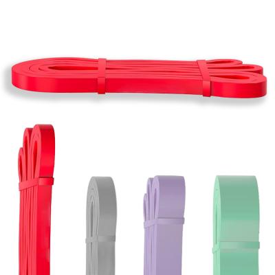 China Hot Selling Home Exercise Eco-Friendly Latex Pull Up Aid Band Fitness Resistance Exercise Bands Set Sets for sale