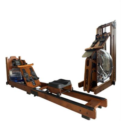 China Universal Water Resistance Rowing Machine Fitness Equipment Water Rowing Machine Commercial Wooden Boats for sale