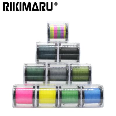 China Line Rikimaru Fiber Sink Soft Core Sinking Braid 4X/8X/12X PE Fishing Line Braid Fishing Lines Manufacturer Wholesale Brand Customization for sale