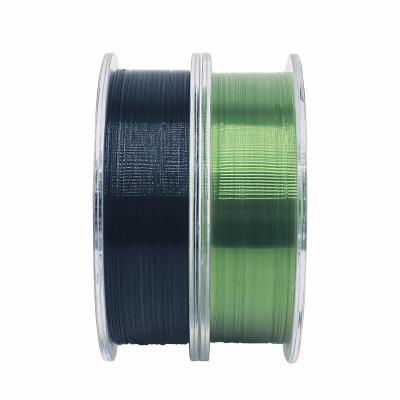 China Line Custom High Strength OEM Sink Brand Resists Abrasion Mild Colors Nylon Monofilament Carp Fishing Line for sale