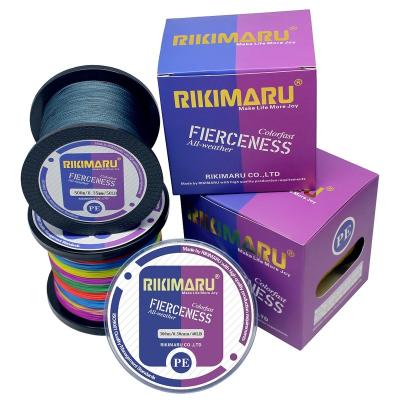 China Float locator 500m 4 strands 10LB-100LB deep sea PE multifilament line braided fishing line linha de pesca for sale