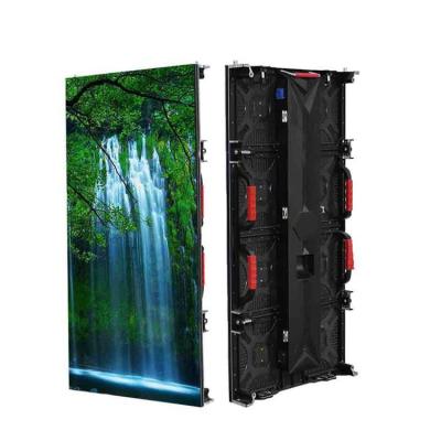 China Full Color Outdoor Video Wall 500*1000mm Die Cast Aluminum Panel P4.81 P3.91 LED Display 256*128mm for sale