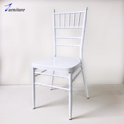 China Stacking the white wedding chiavari chair for sale