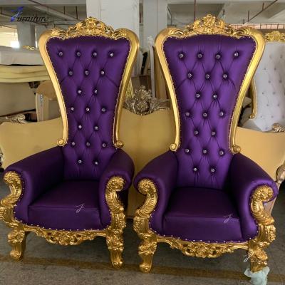 China wedding event party throne chairs for sale