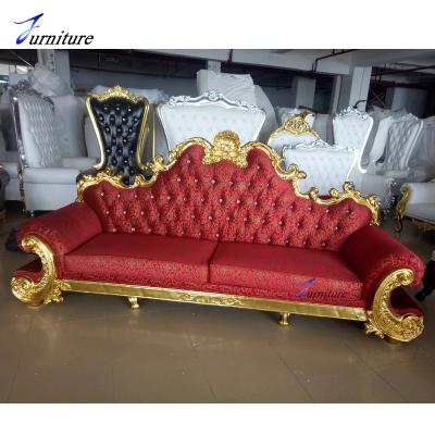 China Wedding Wholesale Cheap Event Party Bride and Groom Throne Chairs Wedding for sale