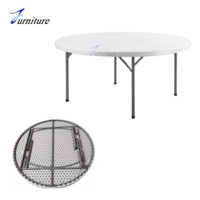 China Wholesale KD Garden White Easy Folding Camping Plastic Folding Tables And Chairs Event for sale