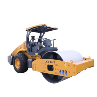 China Hotels 16 Ton Vibrating Roller XS163J Chinese Single Drum Road Roller Compactor for sale