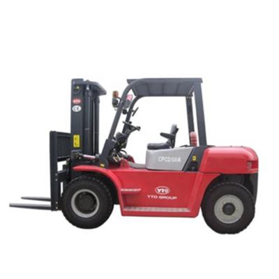 China Hotels 7T Diesel Forklift Cheap Price YTO CPCD70 Forklift for sale