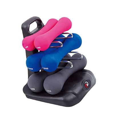 China Commercial Dumbbell Set with Tree Dumbbell Rack for sale