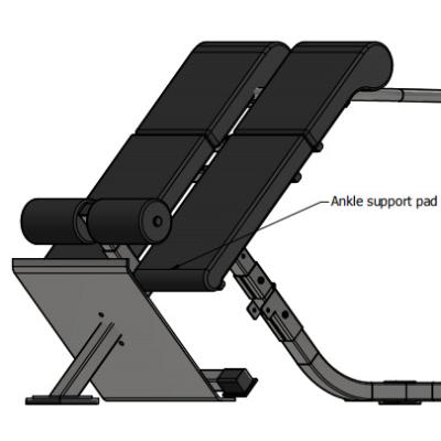 China Durable Adjustable Weight Bench, Gym Utility Bench for Body Workout, Universal Foldable Drop Slope Benchs for sale