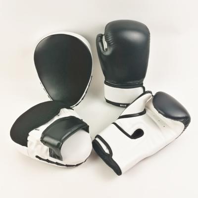 China Boxing Training High Quality Leather Boxing Glove Made In Nantong PU Factory With Storage Bag for sale