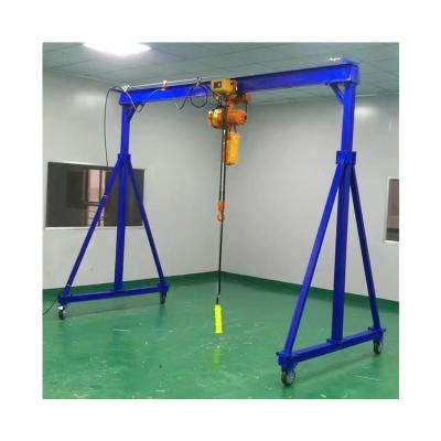 China Gantry Crane Factory Direct Sale 01 mini gantry crane movable gantry crane winch trolley gantry crane for sale