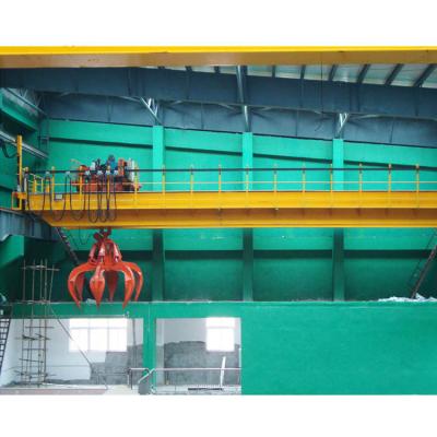 China Bridge Crane The New Listing  01 electromagnetic bridge crane bridge construction crane garbage grab bridge crane for sale