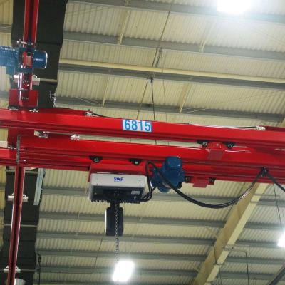 China Bridge Crane Hot Sale 01 pendant operated bridge crane suspended bridge crane single beam girder overhead bridge beam cranes for sale