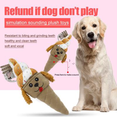 China 2021 Hot Selling Amazon NEW Custom Stuffed Animals Plush Toys Custom Viable Pet Toys Stuffed Toy Pet For Dogs for sale