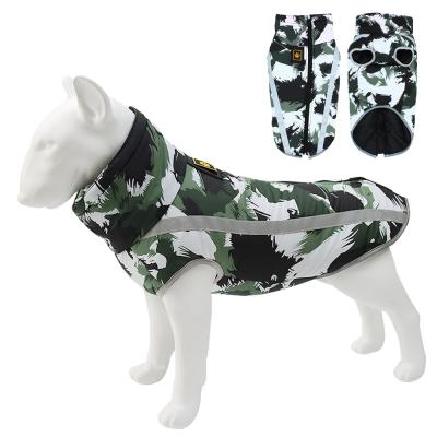 China Stocked Luxury High Quality Medium Dog Jackets Pet Hoodies Dog Clothing Waterproof Pet Clothes for sale