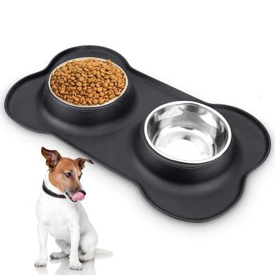 China 2022 Stainless Steel Pet Printing Bowl Non-automatic Ceramic Pet Bowl Custom Pet Feeding Bowl for Pets for sale