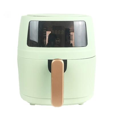 China Youngeast 2021 Custom Digital Electric Air Fryer Peak Ribbon Fryer Household Digital Oil Free Deep Fryer for sale