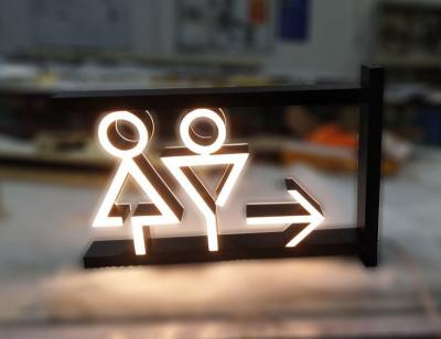 China Fashionable hot sale led light illumination sign for sale