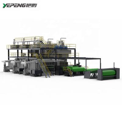 China Building Material Shops High Speed ​​Designed SSS New PP Non Woven Fabric Making Machine for sale