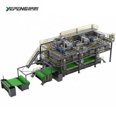 China Building Material Shops RPET Nonwoven Production Line for sale