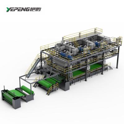 China Building Material Stores RPET Non Woven Fabric Machine for sale