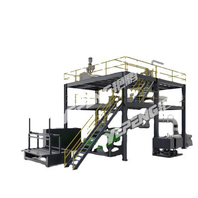 China Simple Full Automatic Plant S Non Woven Fabric Equipment For Shopping Bag for sale