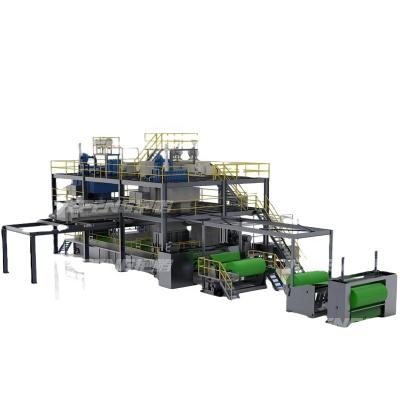 China Hotels SMS Polylactic Acid Non Woven Fabric Machine for sale