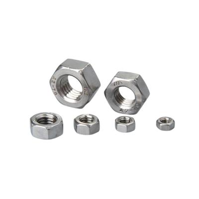 China Anti-Corrosion All Metal Hex Nuts Self Locking Type Cheap In Price Bolt Screws for sale