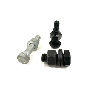 China Anti - Corrosion Round Head Torsion Shear Bolts 10.9 Grade Steel Structures Bolt And Nut for sale