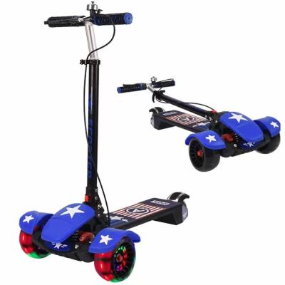 Cina 3 - 6 anni Bambini Scooter a calcio pieghevole Scooter per bambini con resistenza all'usura del sedile in vendita