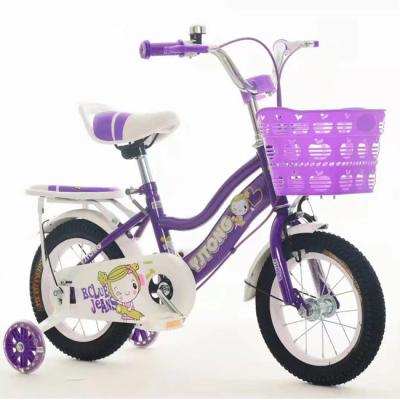 Cina Bicicletta leggera di moda per bambini con portaacciaio e cestino di plastica in vendita