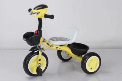 China Carbon Steel Kids Three Wheel Bike With Music And Light Smart Tricycle for sale