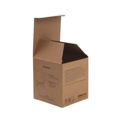 China Recycled Materials Kraft Paper Boxes Packaging Bottles Skin Care Box Custom Cardboard Boxes For Packaging for sale