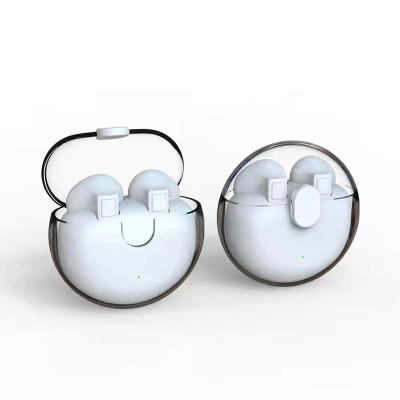 China Transparent White In-ear BT5.3 TWS Radio Fast Paring Game Playing WIFI Audio Hearing Buds Earbuds for sale