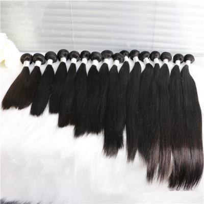 China Wholesale 10A Virgin Hair Silky Straight Raw Indian Hair Tangle Free Silky Straight Hair Bundles For Women for sale