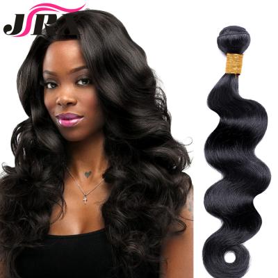 China Wholesale Unprocessed Double Body Wave Virgin Brazilian Hair Pulled Body Wave Natural Black Bundles No Shedding for sale