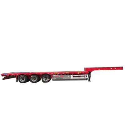 China New Truck Trailer Machine Best Quality With Cheap Price Low Bed Semi Trailer for sale